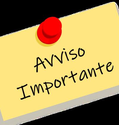 NUOVE COORDINATE BANCARIE DAL 20 APRILE 2026